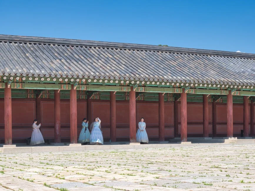 Bukchon Hanok Village heritage quarter near Anguk Station in northern Seoul Jongno-gu — editorial photograph for Korea Beauty Journal